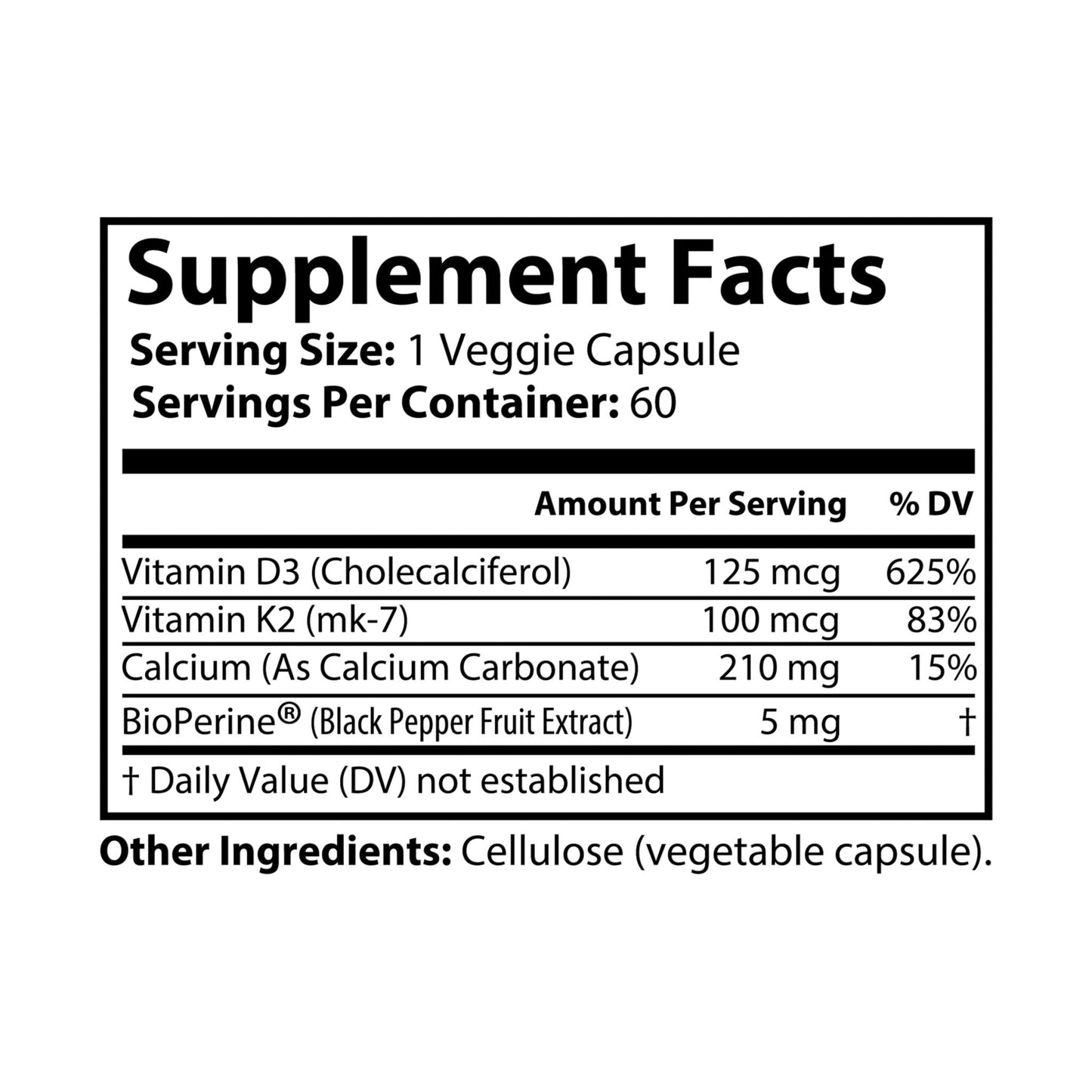 Herbal Turtle: Vital Flow K2 + D3 Supplement – 60 Capsules - TurtleCraft Studio | TurtleCraft Studio