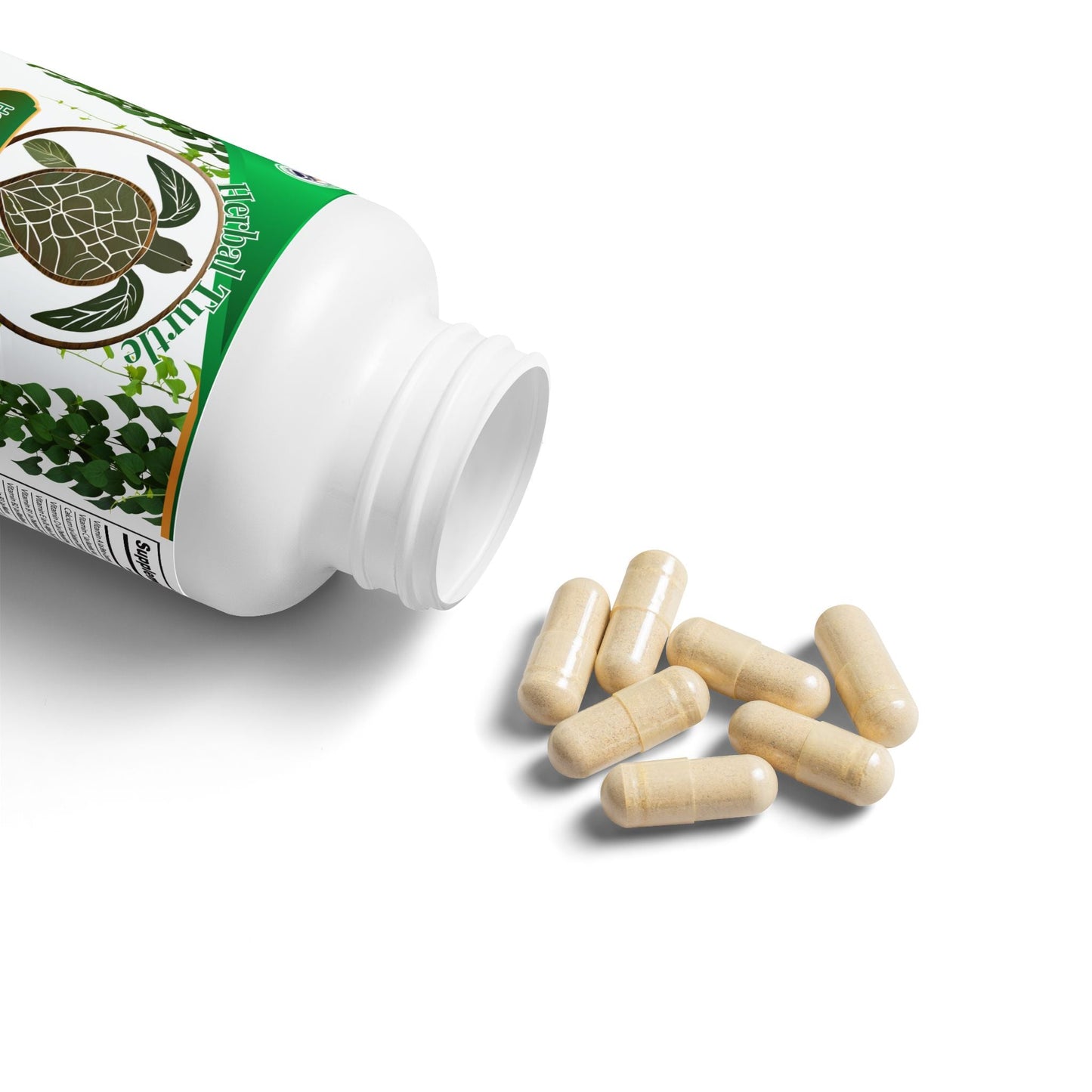 Herbal Turtle: Vital Strength Men’s Multivitamin – 60 Capsules - TurtleCraft Studio | TurtleCraft Studio