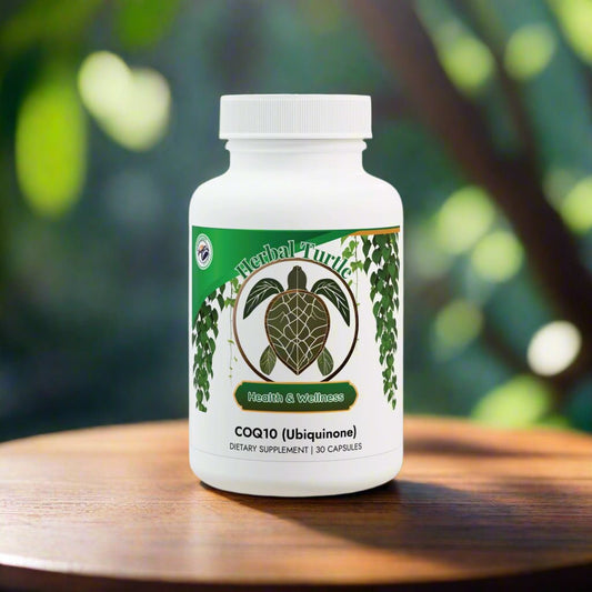 Herbal Turtle: VitalCore – CoQ10 (Ubiquinone) (200mg - 30 Capsules) - TurtleCraft Studio | TurtleCraft Studio