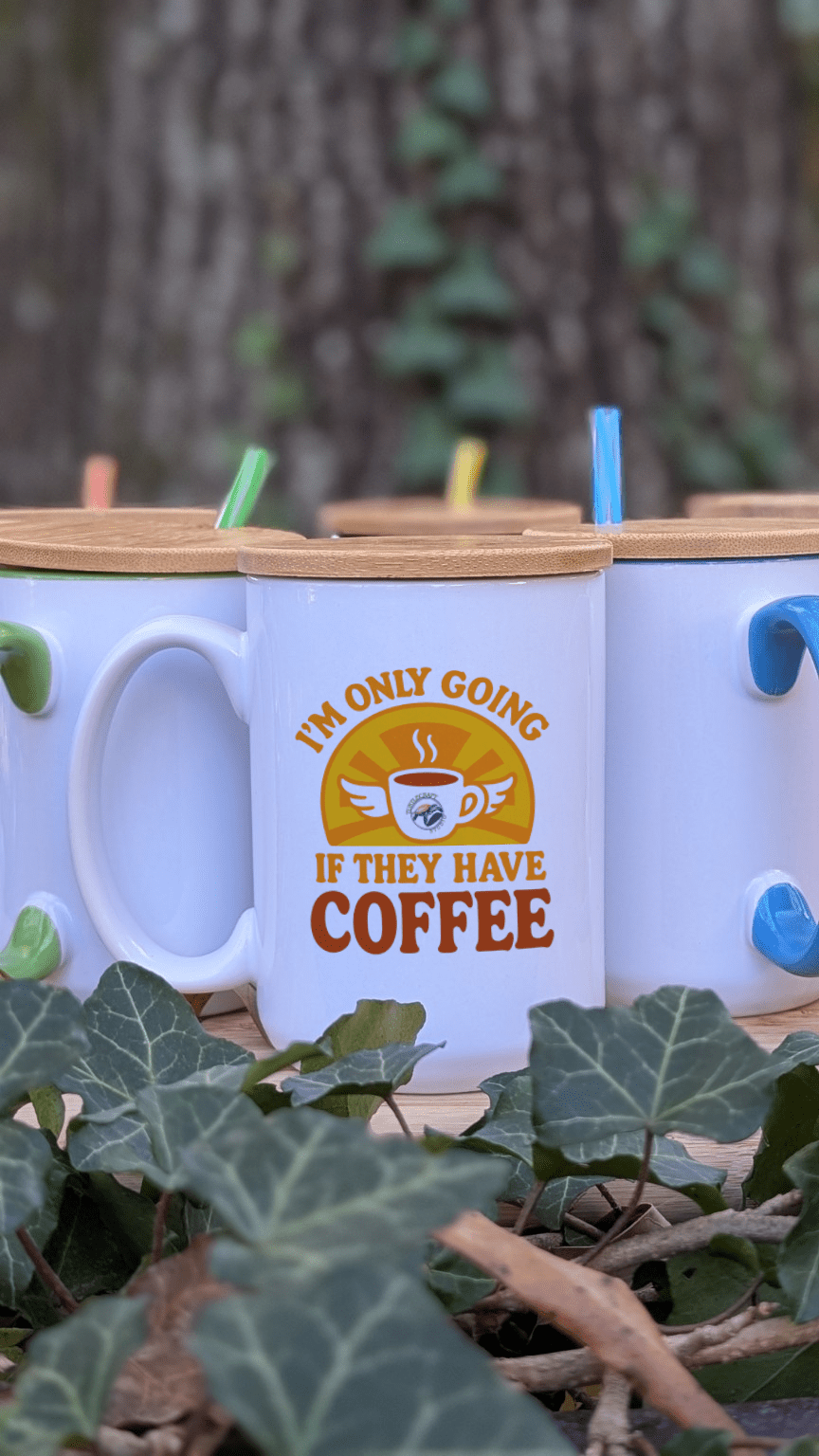 I'm Only Going If They Have Coffee – 15oz Ceramic Mug - TurtleCraft Studio | TurtleCraft Studio
