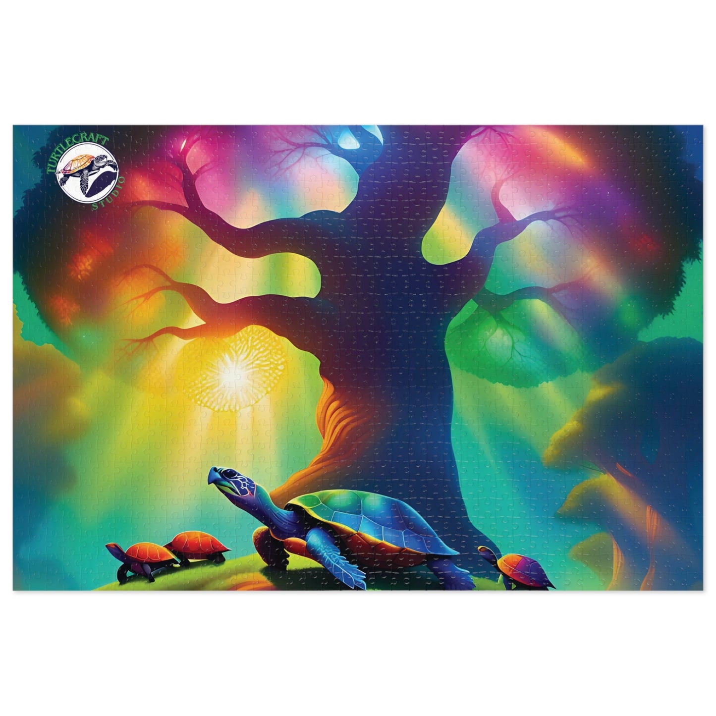 "Life's Turtles" Puzzle with Tin | TurtleCraft Creations - TurtleCraft Studio | TurtleCraft Studio