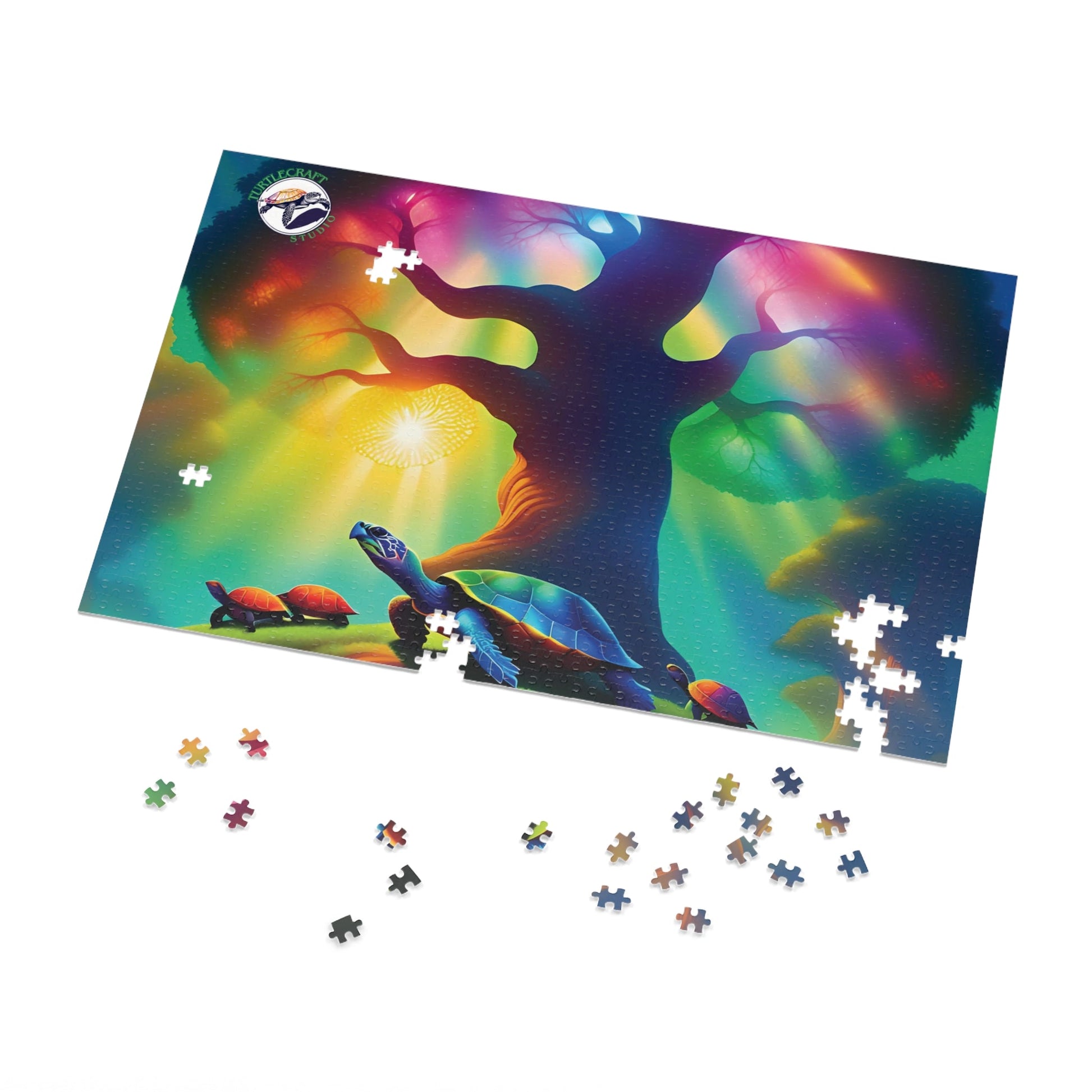 "Life's Turtles" Puzzle with Tin | TurtleCraft Creations - TurtleCraft Studio | TurtleCraft Studio