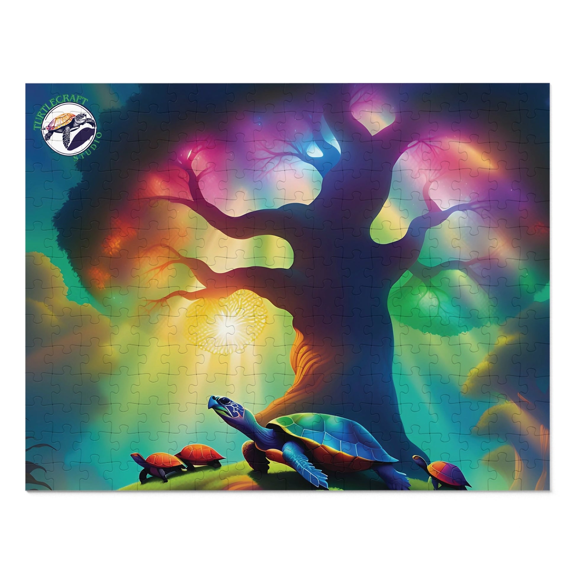 "Life's Turtles" Puzzle with Tin | TurtleCraft Creations - TurtleCraft Studio | TurtleCraft Studio