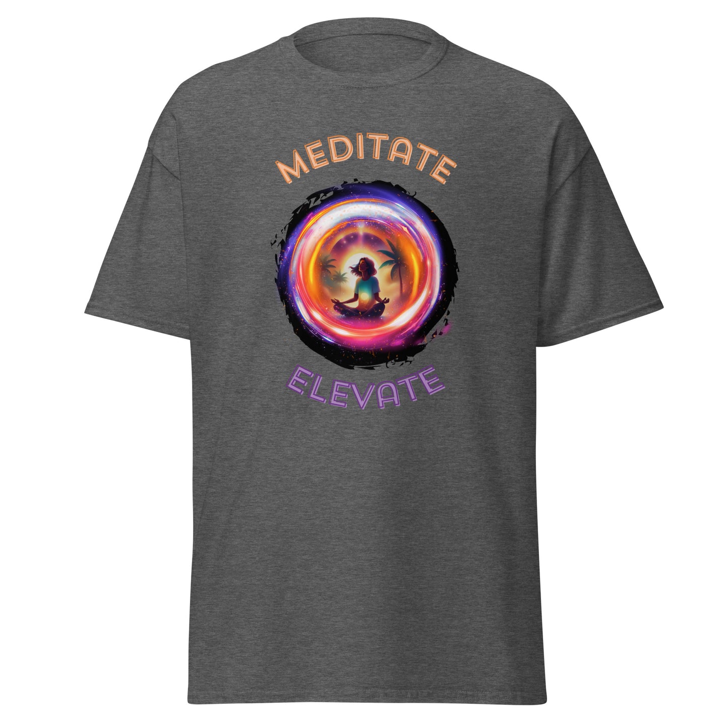 TurtleCraft Live Creations | "Meditate/Elevate" Men's classic tee