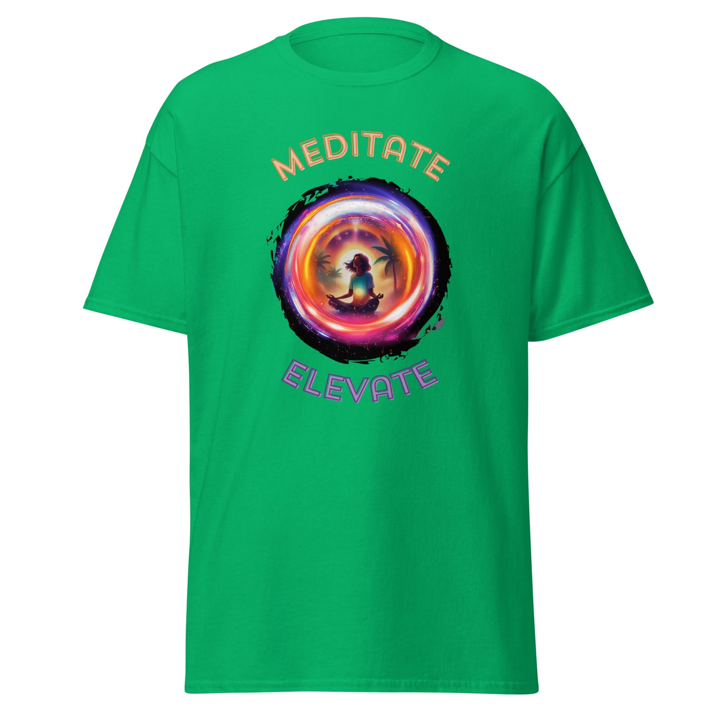 TurtleCraft Live Creations | "Meditate/Elevate" Men's classic tee