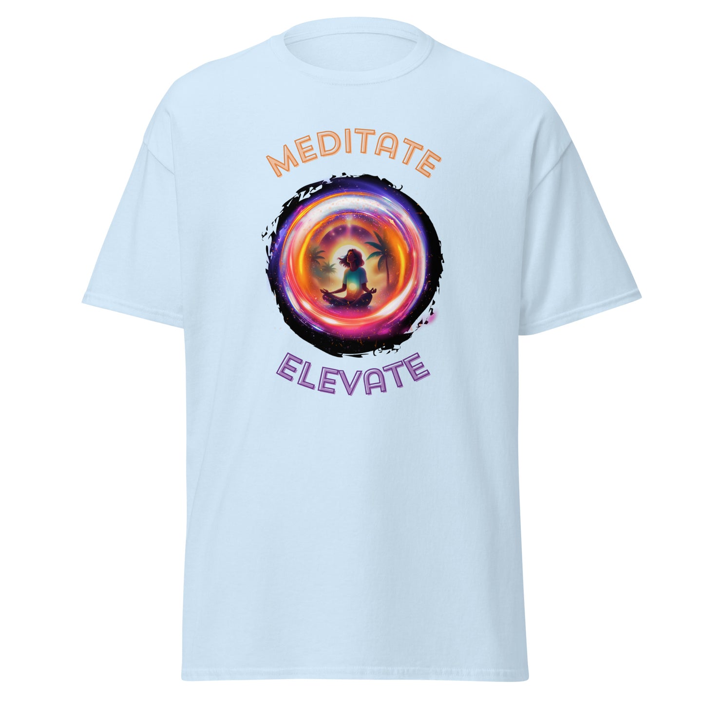 TurtleCraft Live Creations | "Meditate/Elevate" Men's classic tee