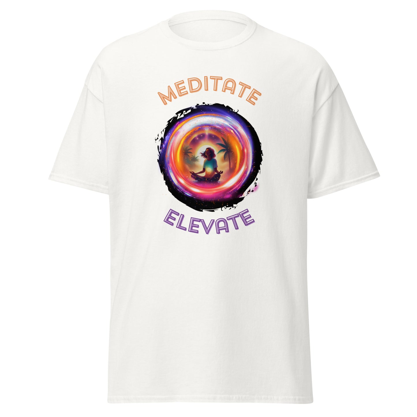 TurtleCraft Live Creations | "Meditate/Elevate" Men's classic tee