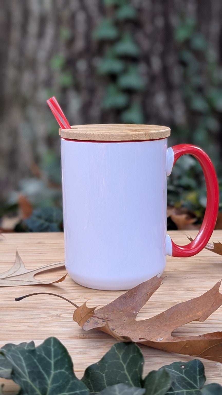 Midnight Mushrooms – 15oz Ceramic Mug (Wrap Design) - TurtleCraft Studio | TurtleCraft Studio