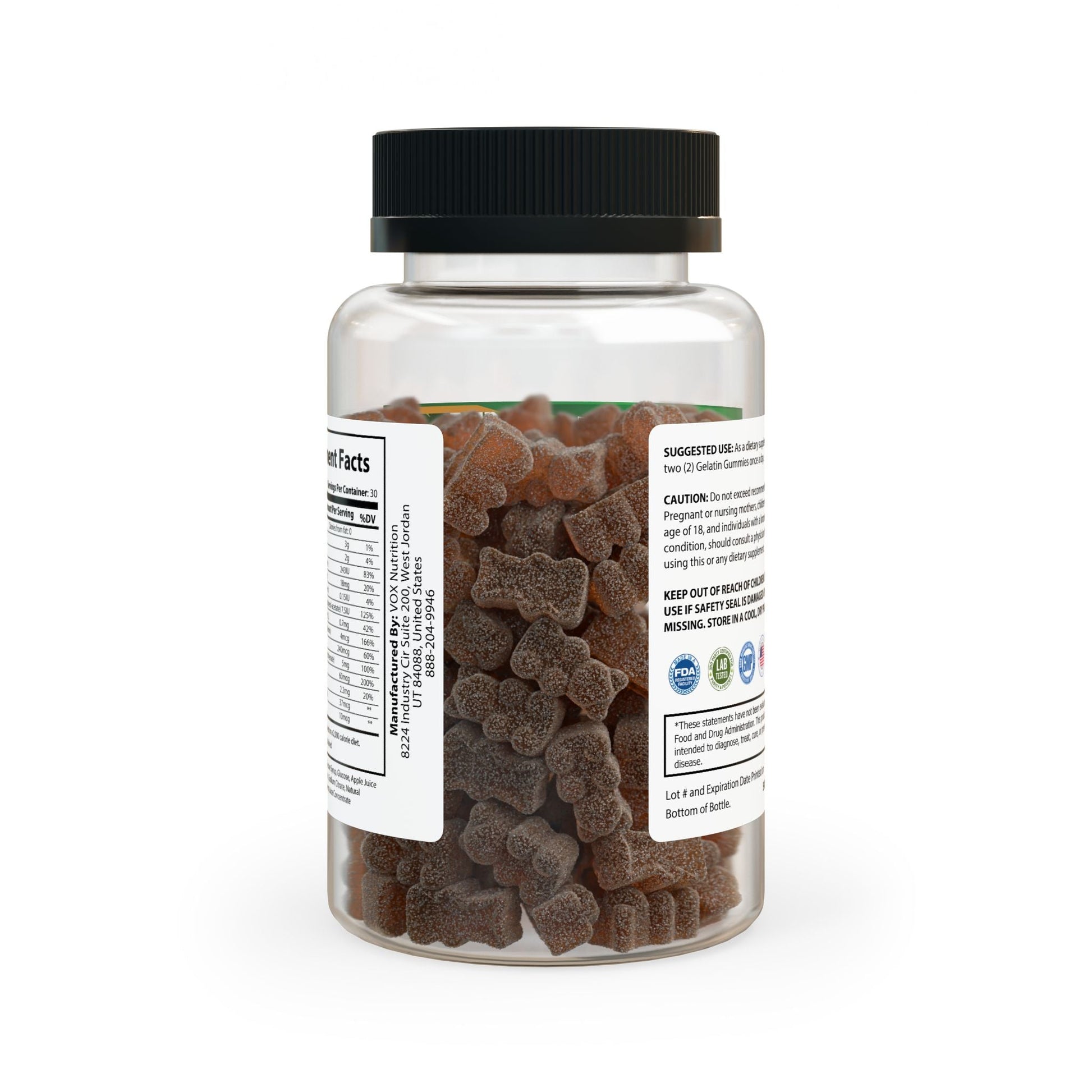 Multivitamin Gummies for Adults (60 Gummies) - TurtleCraft Studio | TurtleCraft Studio