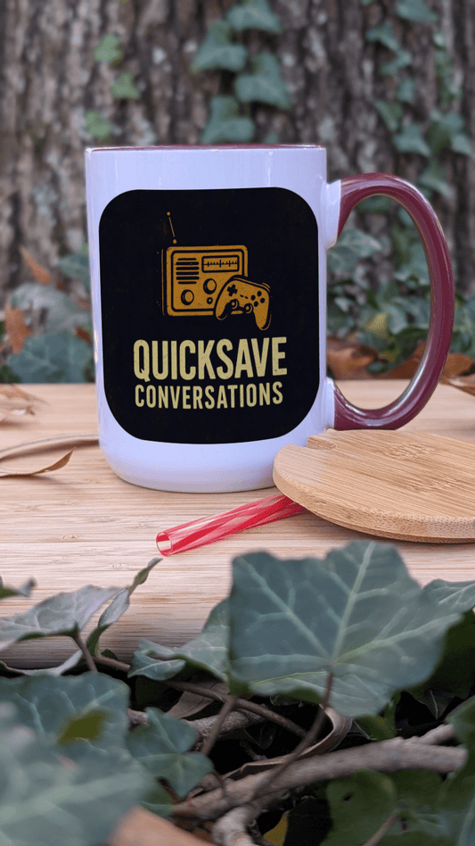 QuickSave Conversations – 15oz Ceramic Mug - TurtleCraft Studio | TurtleCraft Studio