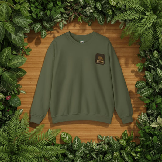 Quicksave Cozy Gaming Crewneck — Unisex Heavy Blend Sweatshirt - TurtleCraft Studio | TurtleCraft Studio