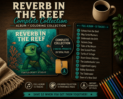 Reverb in the Reef Complete Collection - TurtleCraft Studio | TurtleCraft Studio