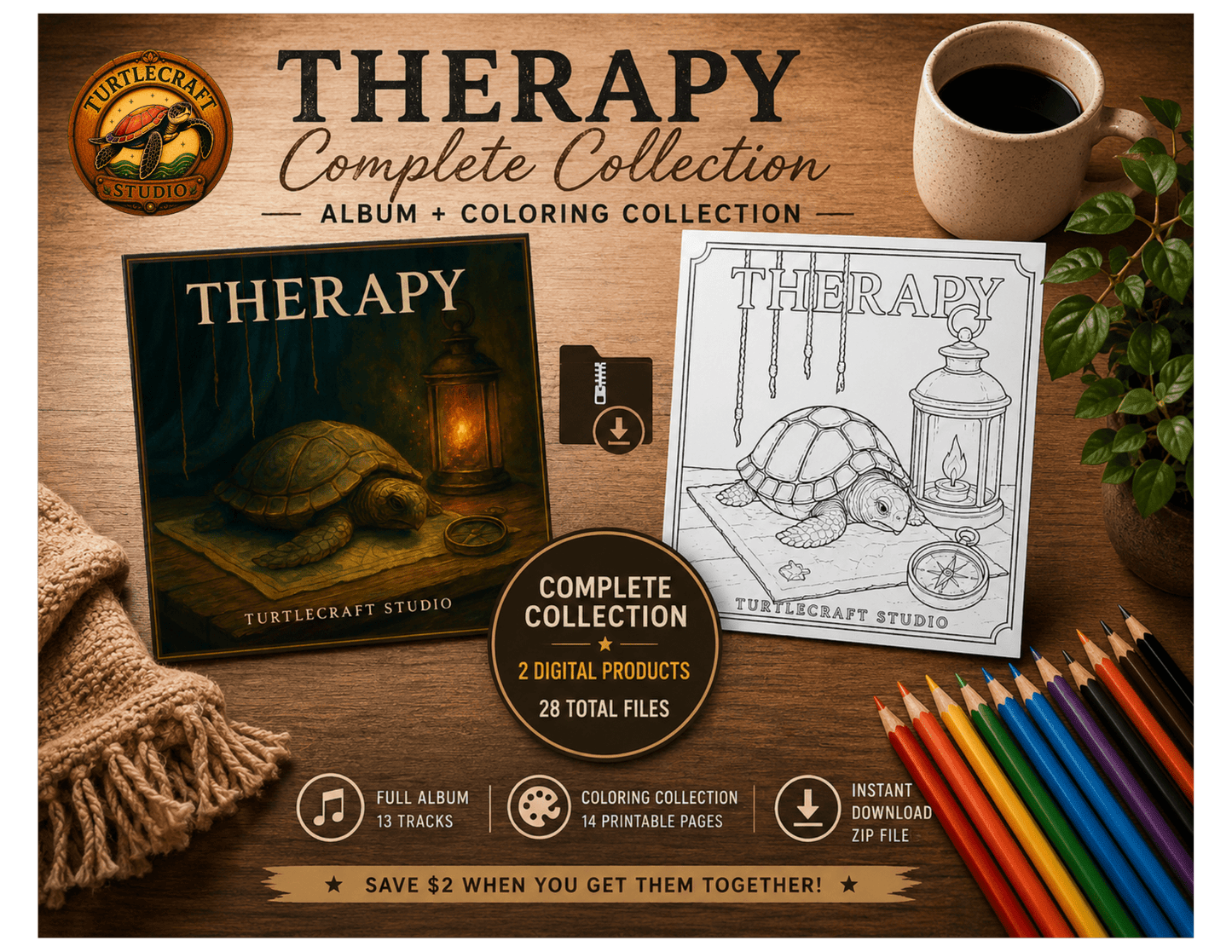 Therapy Complete Collection - TurtleCraft Studio | TurtleCraft Studio