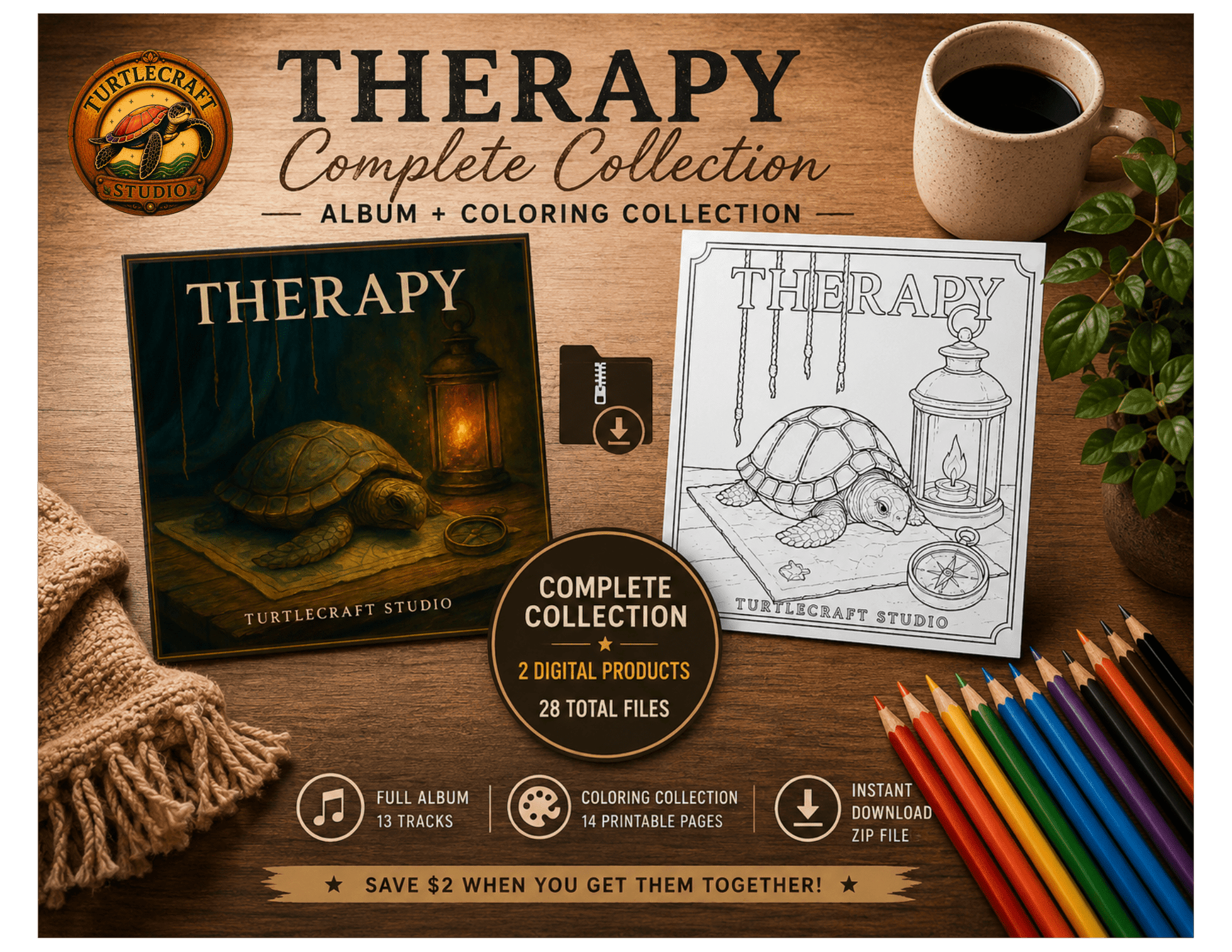 Therapy Complete Collection - TurtleCraft Studio | TurtleCraft Studio