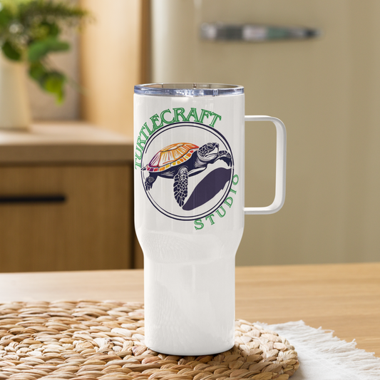 TurtleCraft Brand Travel Mug