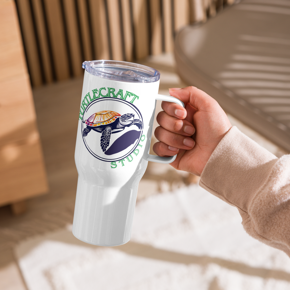 TurtleCraft Brand Travel Mug