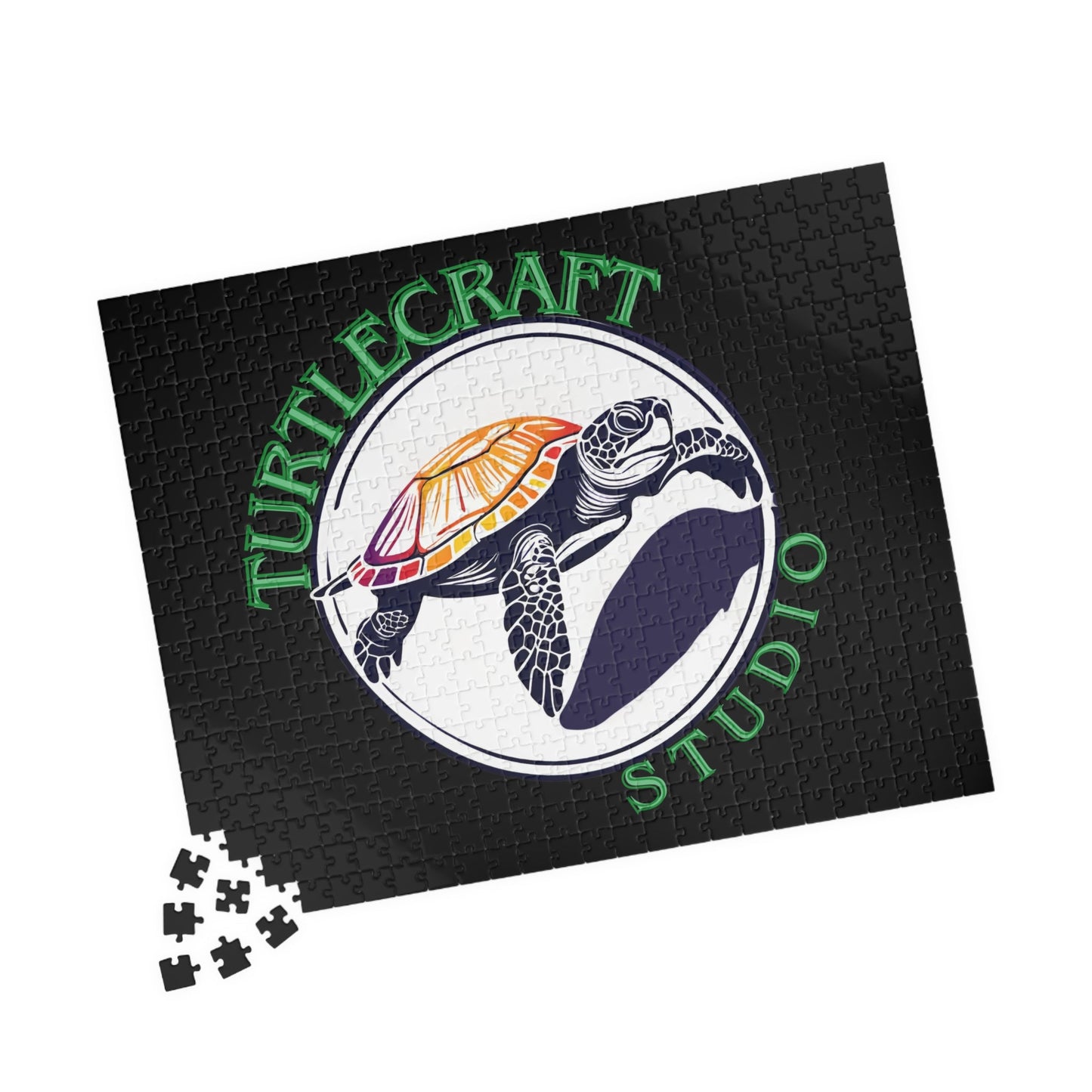 TurtleCraft Brand | "Logo Lunacy" Puzzle - TurtleCraft Studio | TurtleCraft Studio