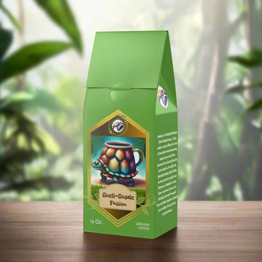 TurtleCraft Brand | "Shell - Shade Fusion" Coffee Blend (Medium Roast) - TurtleCraft Studio | TurtleCraft Studio