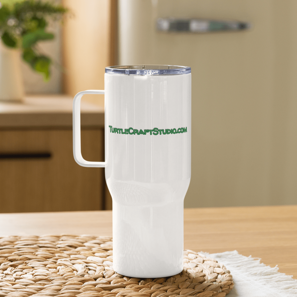 TurtleCraft Brand Travel Mug - TurtleCraft Studio | TurtleCraft Studio