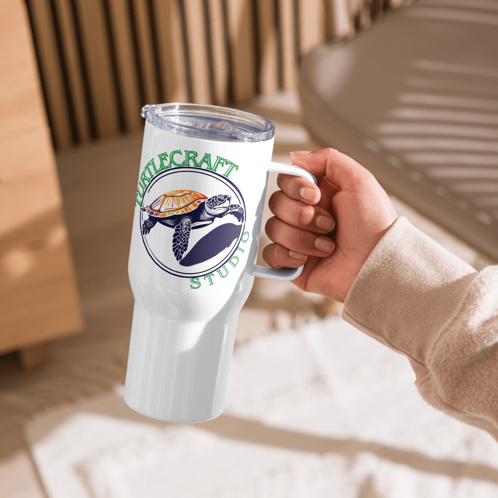 TurtleCraft Brand Travel Mug - TurtleCraft Studio | TurtleCraft Studio