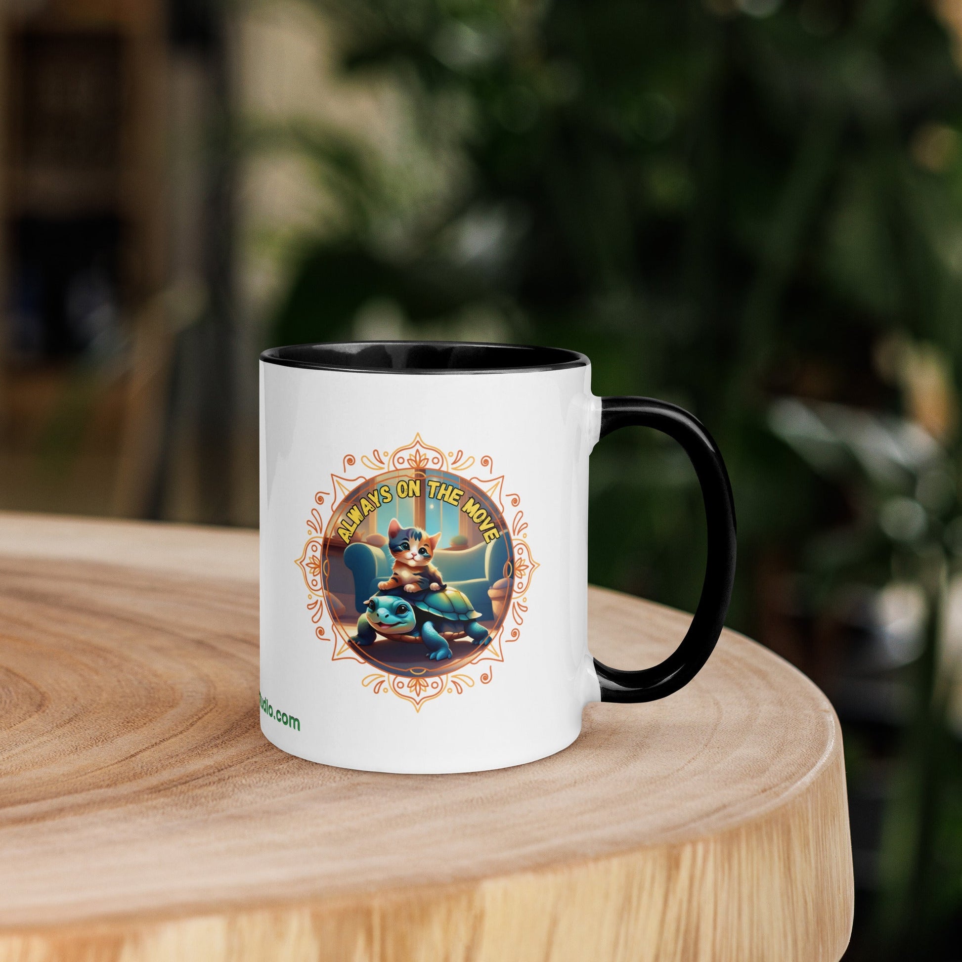 TurtleCraft Creations | "Always On The Move" Mug - TurtleCraft Studio | TurtleCraft Studio