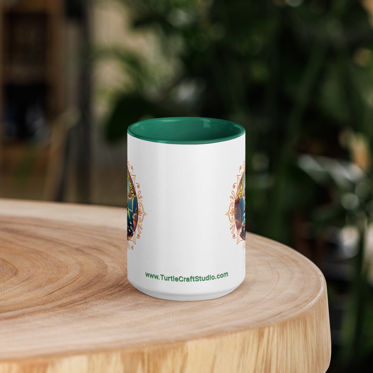 TurtleCraft Creations | "Always On The Move" Mug - TurtleCraft Studio | TurtleCraft Studio