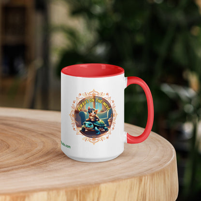 TurtleCraft Creations | "Always On The Move" Mug - TurtleCraft Studio | TurtleCraft Studio