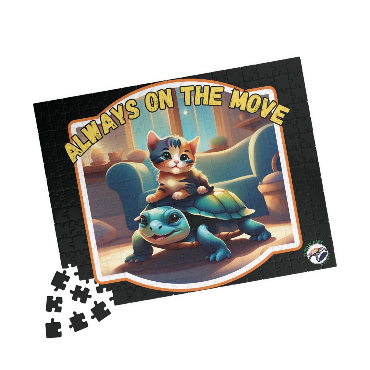 TurtleCraft Creations | "Always On The Move" Puzzle - TurtleCraft Studio | TurtleCraft Studio