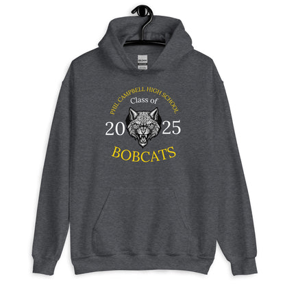 TurtleCraft Creations | "Phil Campbell Bobcats - Class of 25" Softshell Snuggler | Hoodie - TurtleCraft Studio | TurtleCraft Studio