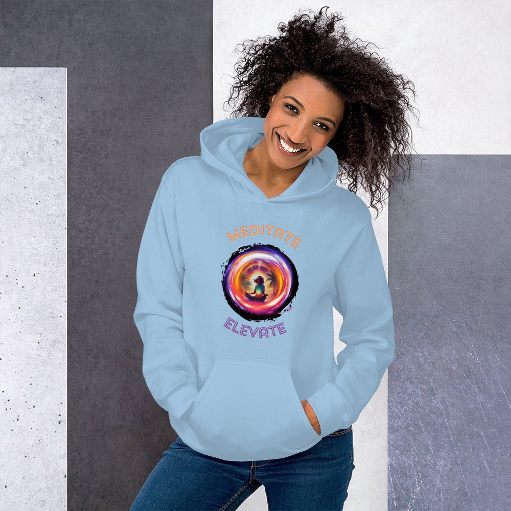 TurtleCraft Creations | SoftShell Snuggler| "Meditate/Elevate" Hoodie - TurtleCraft Studio | TurtleCraft Studio