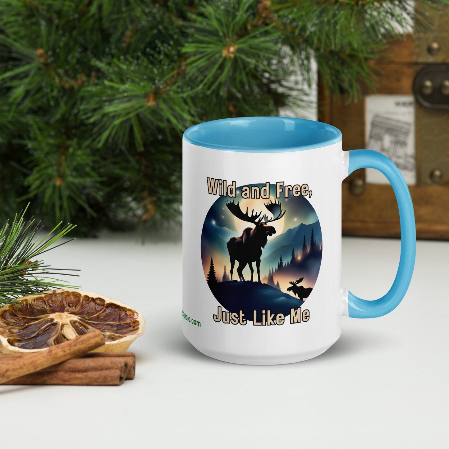 TurtleCraft Creations | "Wild and Free" Mug - TurtleCraft Studio | TurtleCraft Studio