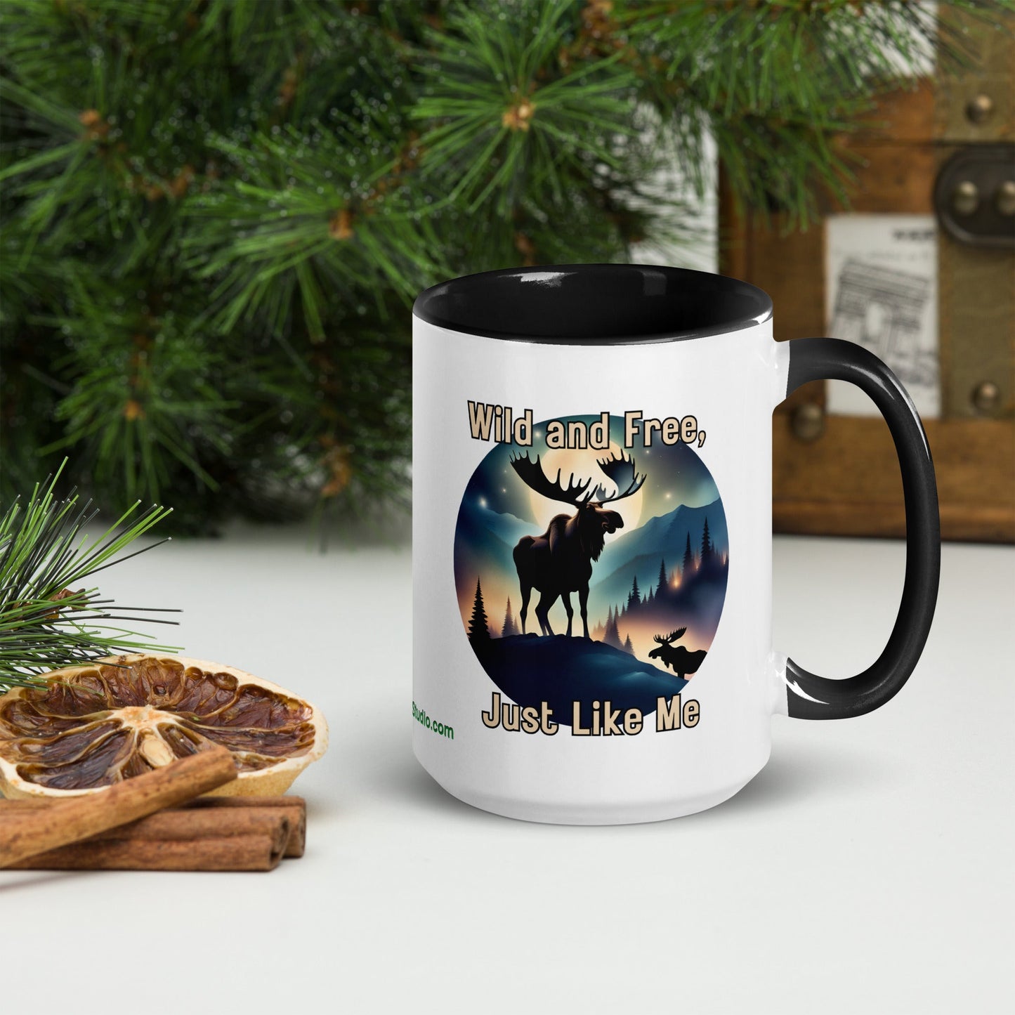 TurtleCraft Creations | "Wild and Free" Mug - TurtleCraft Studio | TurtleCraft Studio