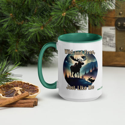 TurtleCraft Creations | "Wild and Free" Mug - TurtleCraft Studio | TurtleCraft Studio