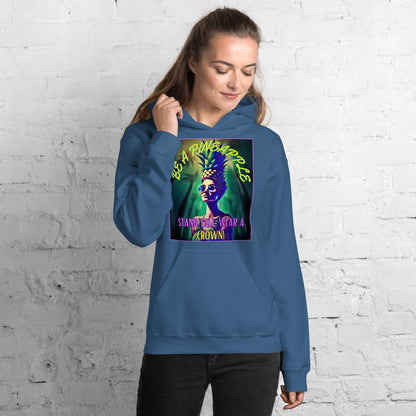 TurtleCraft Live Creations | "Be A Pineapple" Women's Hoodie - TurtleCraft Studio | TurtleCraft Studio