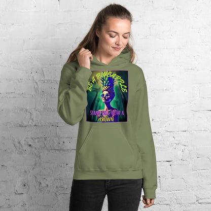 TurtleCraft Live Creations | "Be A Pineapple" Women's Hoodie - TurtleCraft Studio | TurtleCraft Studio