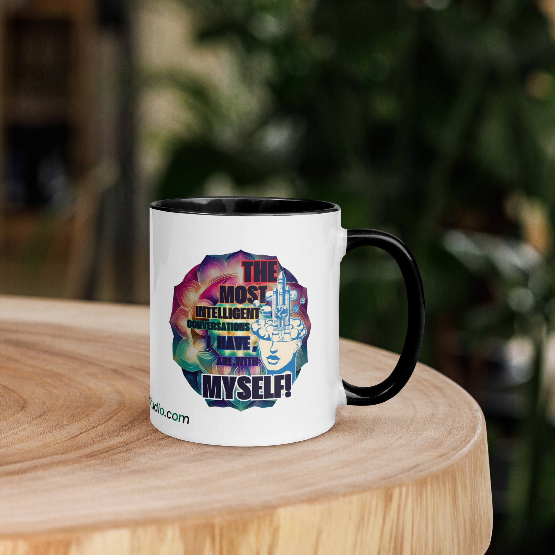 TurtleCraft Live Creations | 'Conversations' Mug - TurtleCraft Studio | TurtleCraft Studio