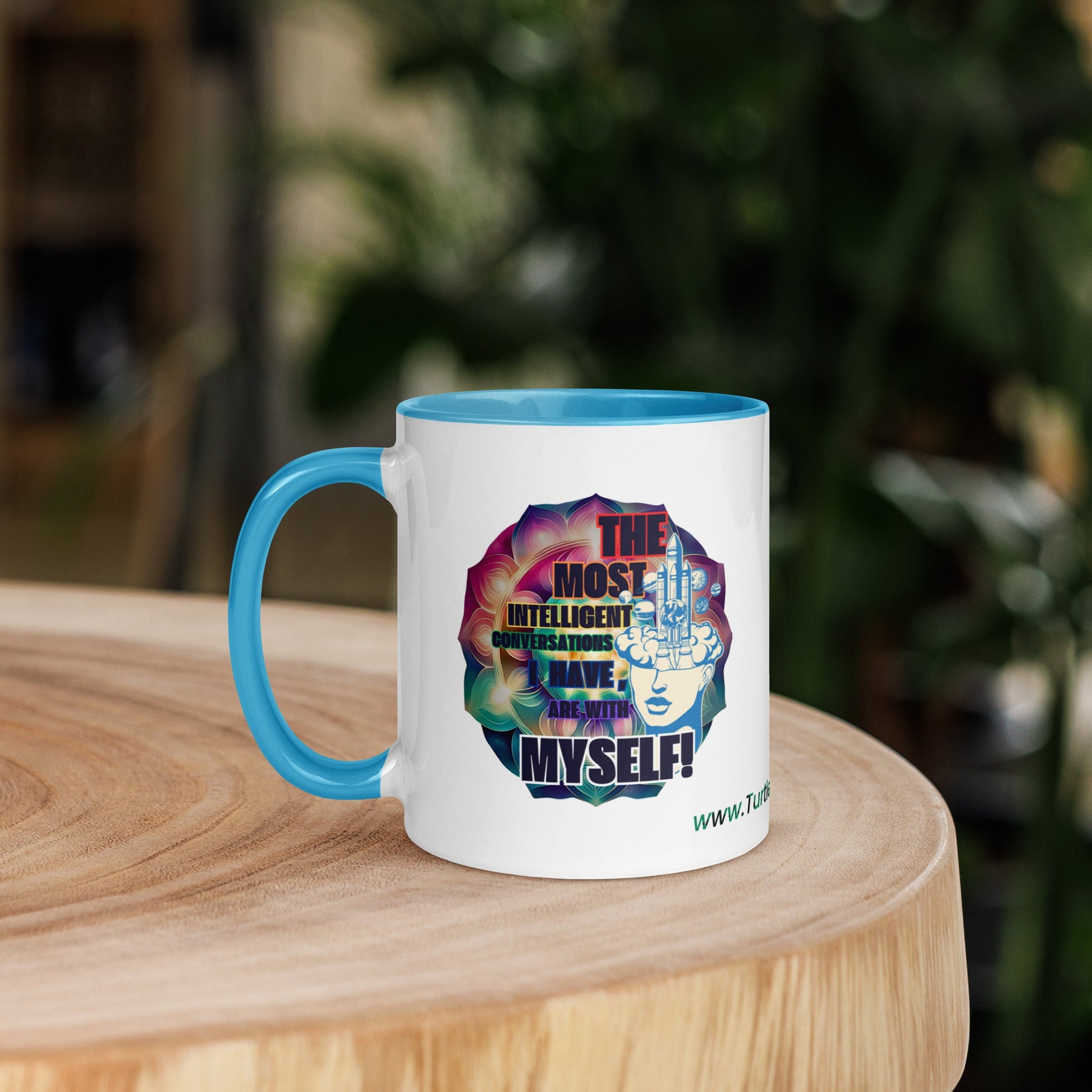 TurtleCraft Live Creations | 'Conversations' Mug - TurtleCraft Studio | TurtleCraft Studio