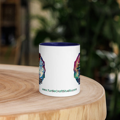 TurtleCraft Live Creations | 'Conversations' Mug - TurtleCraft Studio | TurtleCraft Studio