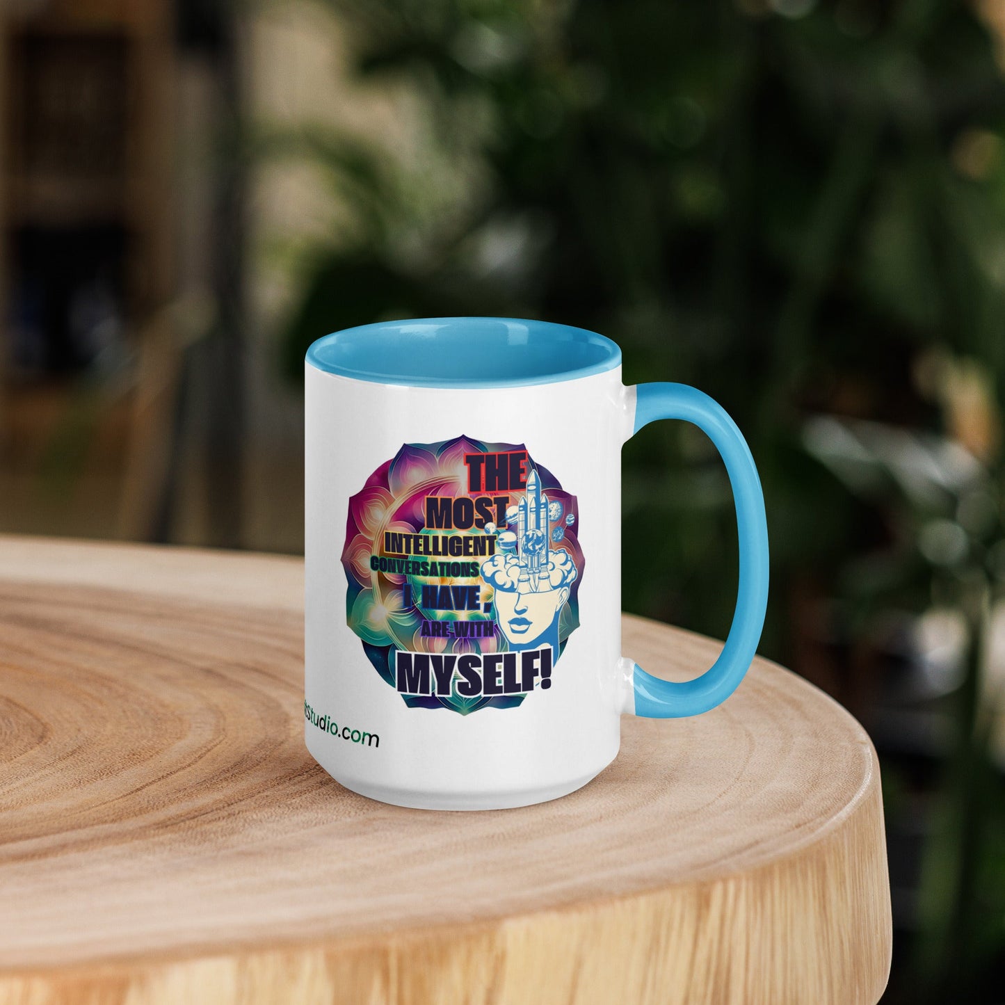 TurtleCraft Live Creations | 'Conversations' Mug - TurtleCraft Studio | TurtleCraft Studio