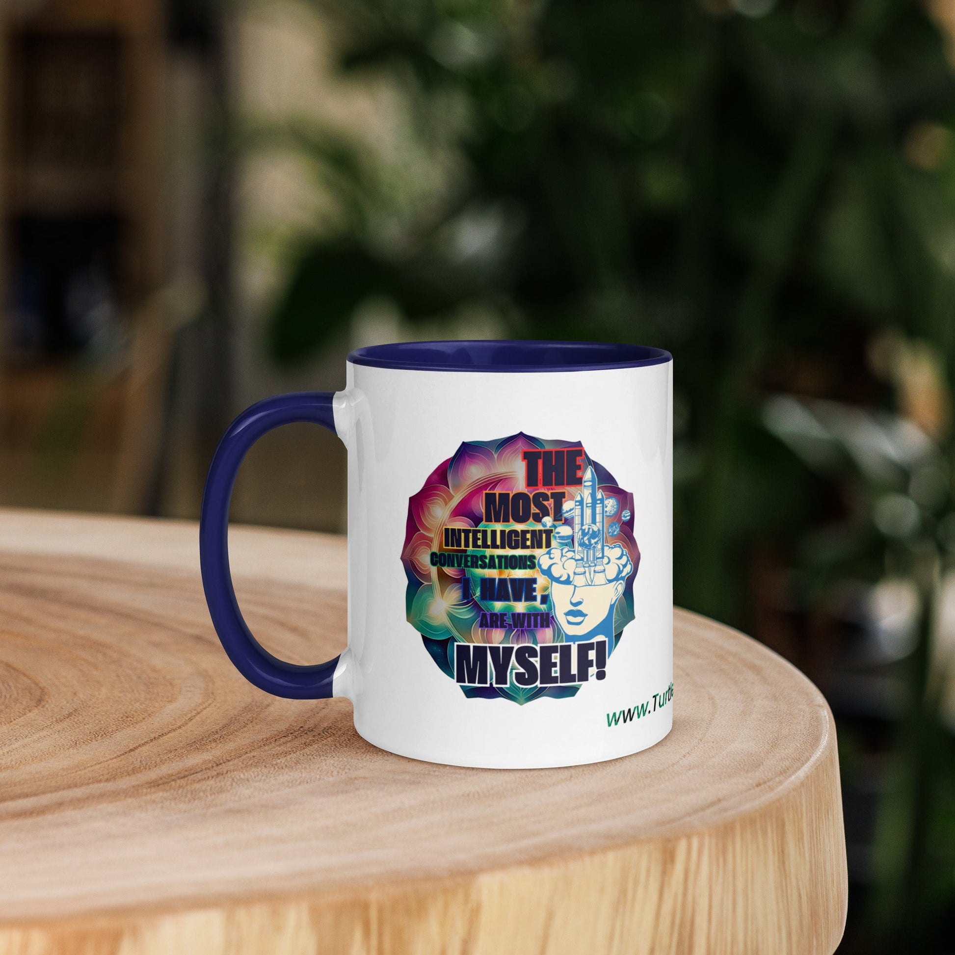 TurtleCraft Live Creations | 'Conversations' Mug - TurtleCraft Studio | TurtleCraft Studio