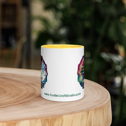 TurtleCraft Live Creations | 'Conversations' Mug - TurtleCraft Studio | TurtleCraft Studio