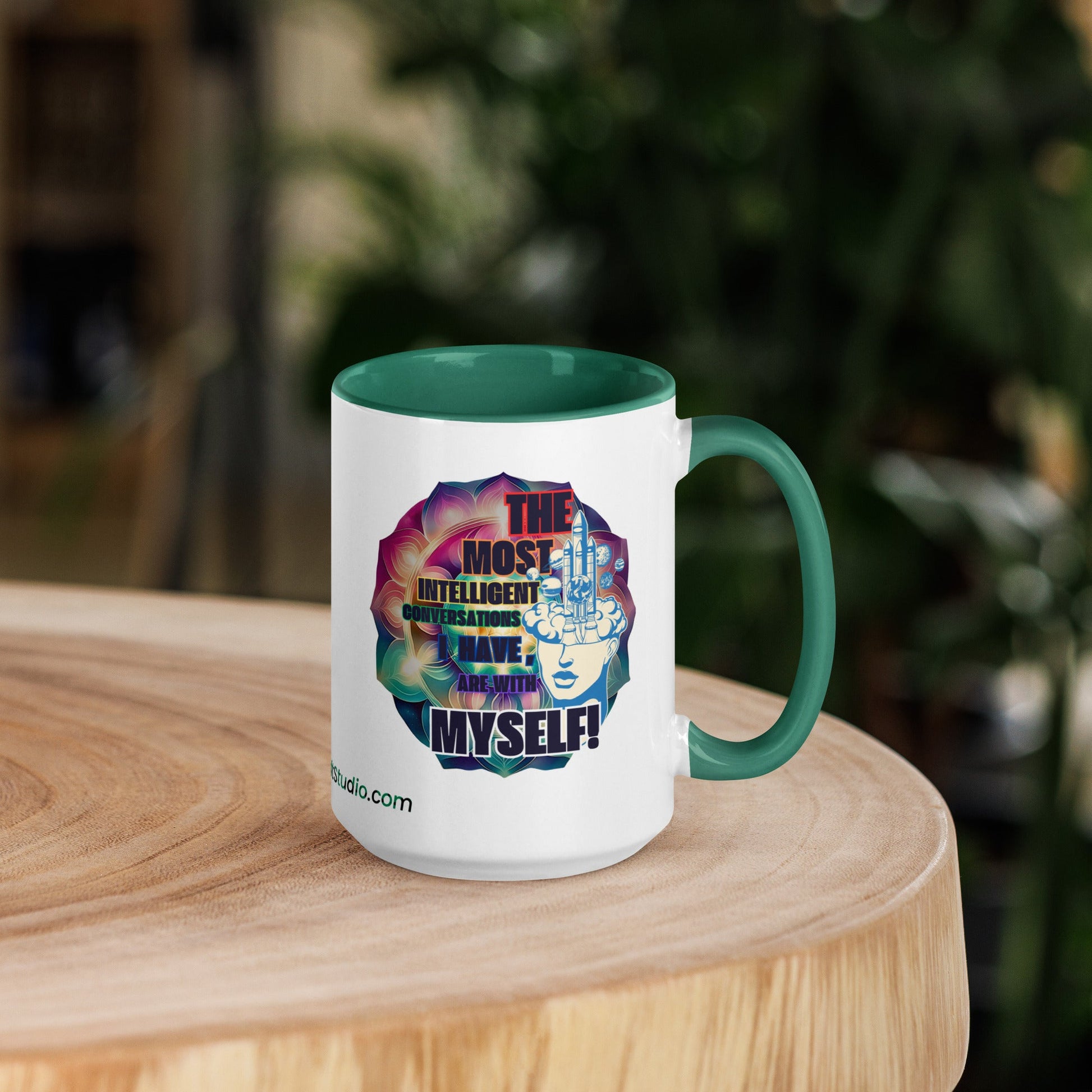 TurtleCraft Live Creations | 'Conversations' Mug - TurtleCraft Studio | TurtleCraft Studio