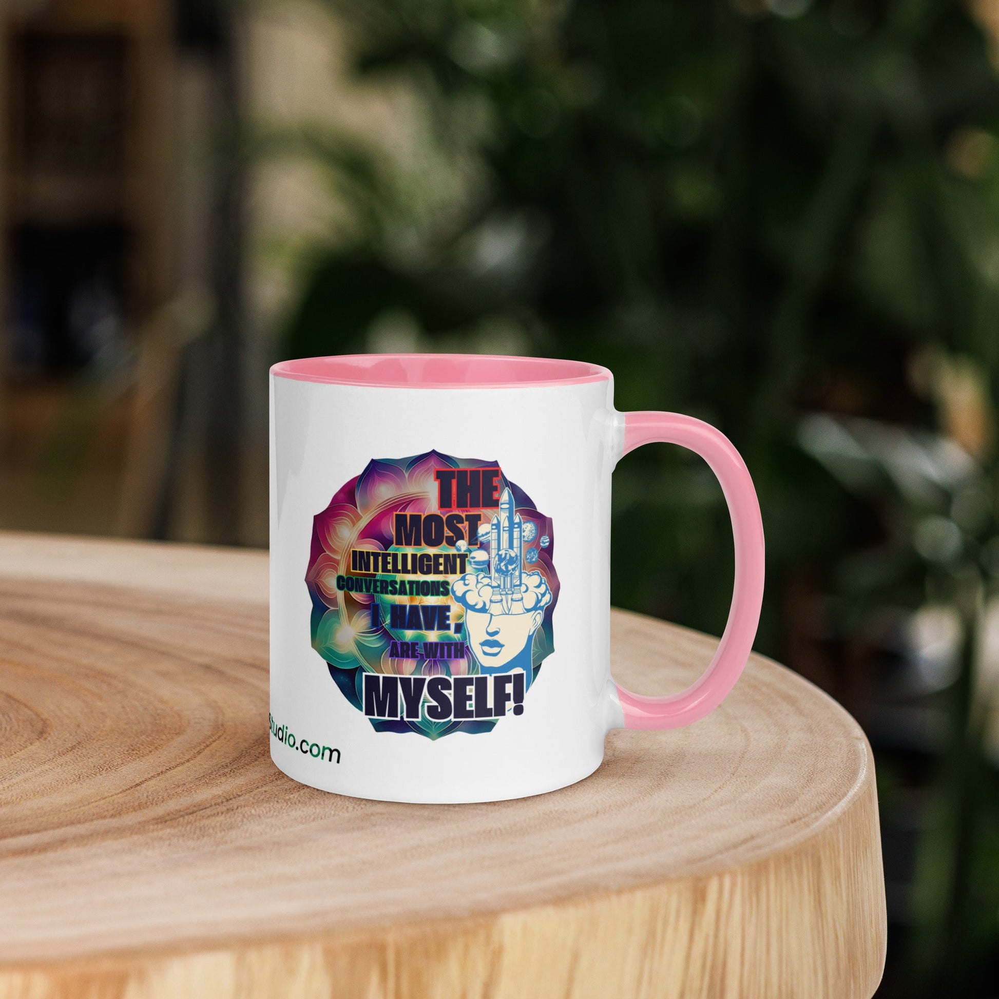 TurtleCraft Live Creations | 'Conversations' Mug - TurtleCraft Studio | TurtleCraft Studio