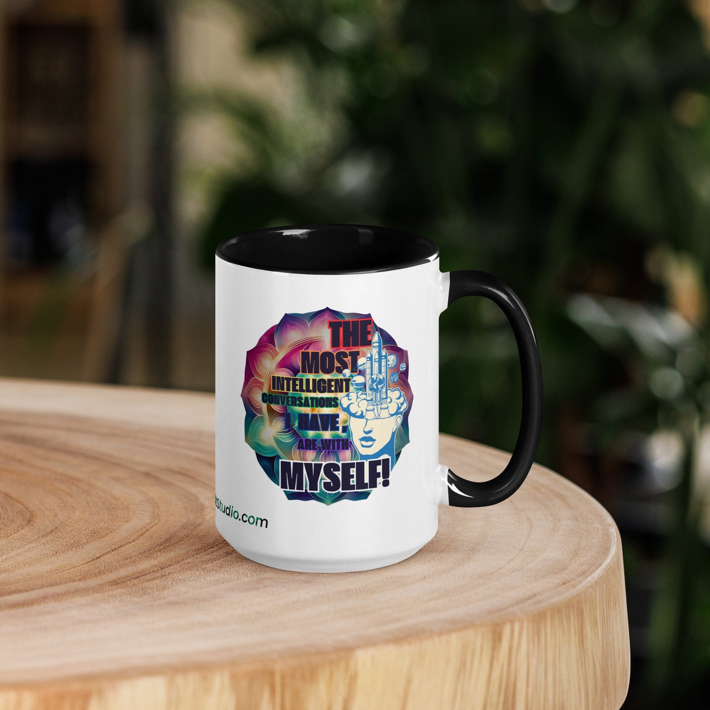 TurtleCraft Live Creations | 'Conversations' Mug - TurtleCraft Studio | TurtleCraft Studio