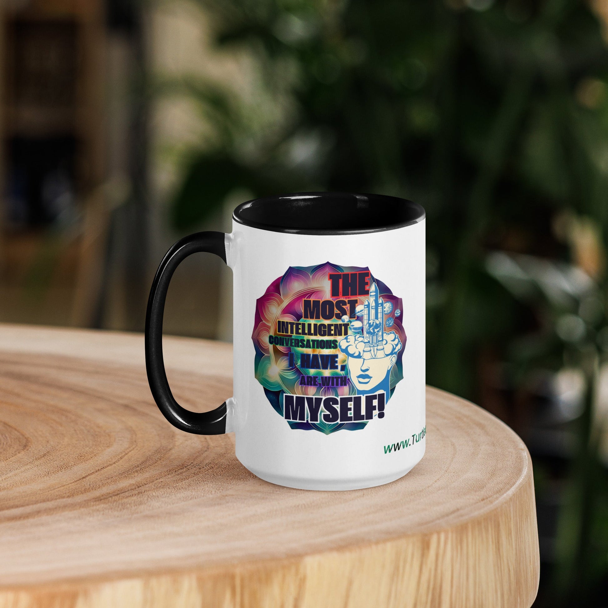 TurtleCraft Live Creations | 'Conversations' Mug - TurtleCraft Studio | TurtleCraft Studio