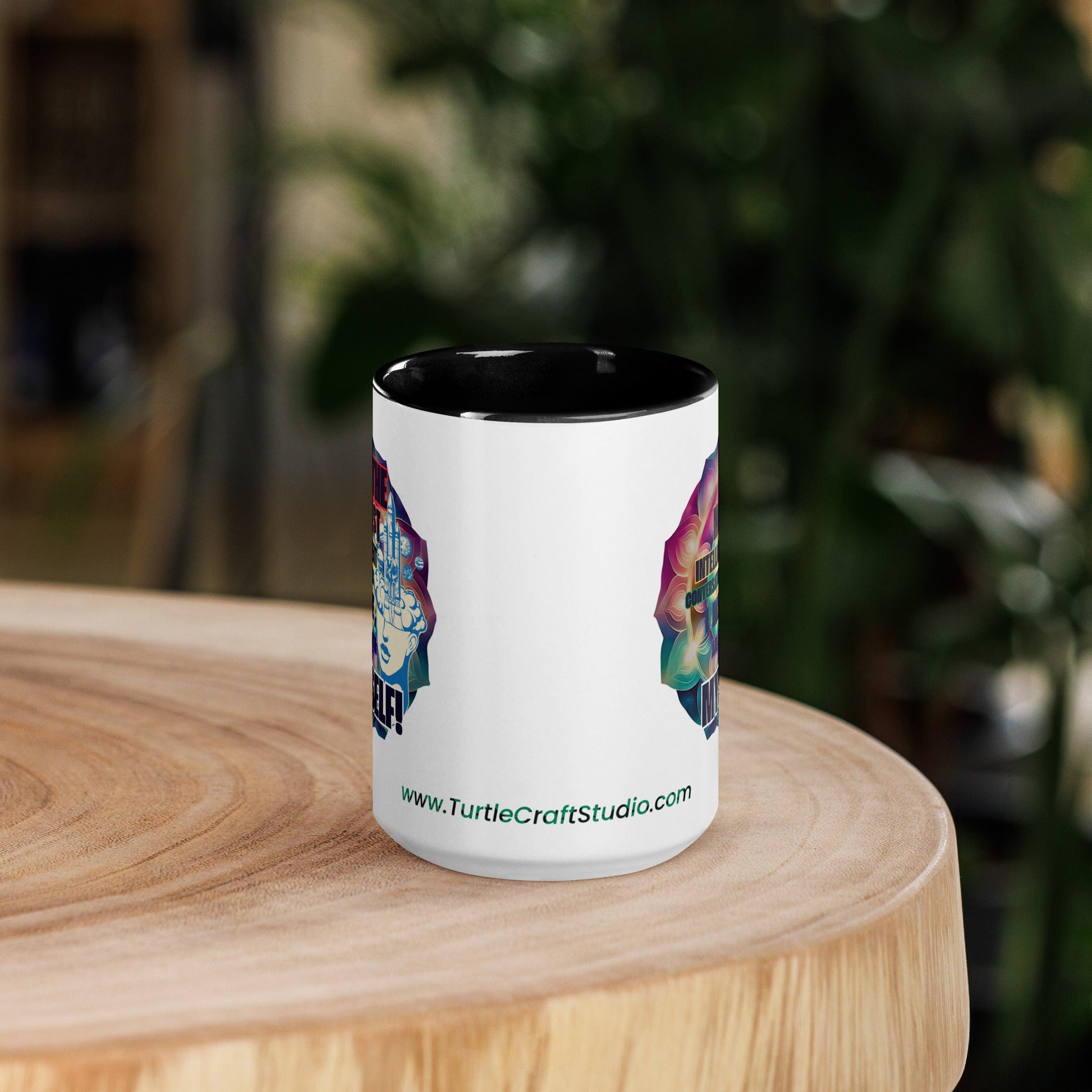 TurtleCraft Live Creations | 'Conversations' Mug - TurtleCraft Studio | TurtleCraft Studio