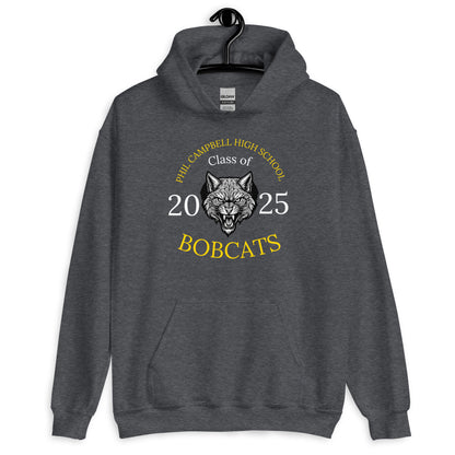 TurtleCraft Creations | "Phil Campbell Bobcats - Class of 25" Softshell Snuggler | Hoodie