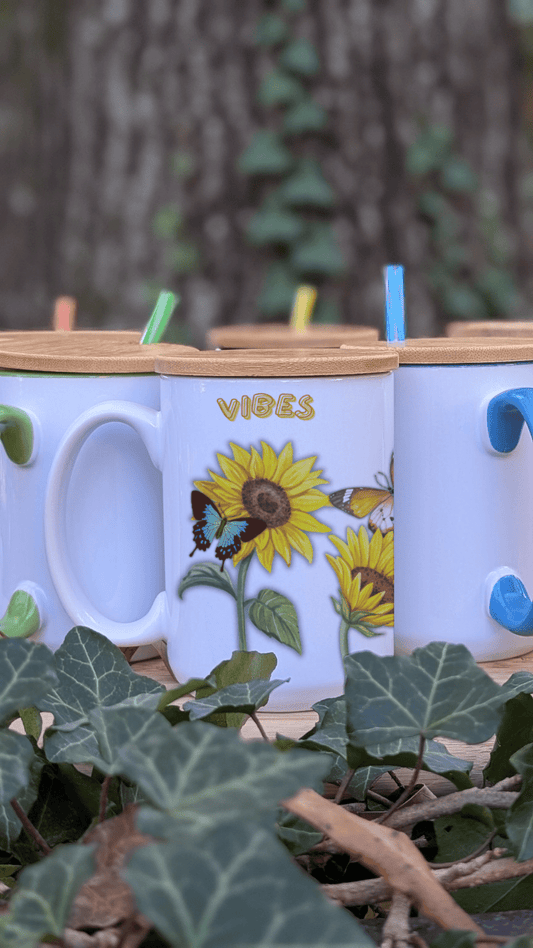 Vibes – 15oz Ceramic Mug (Wrap Design) - TurtleCraft Studio | TurtleCraft Studio