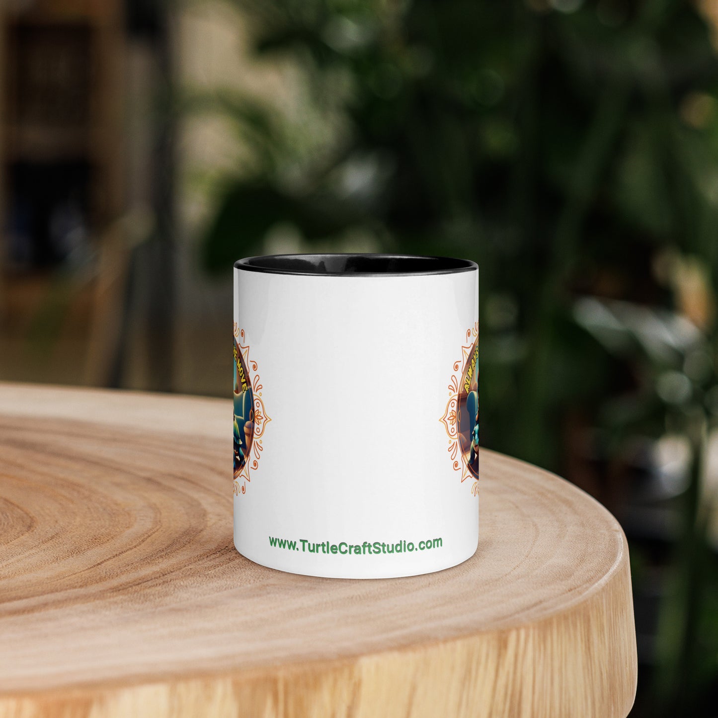 TurtleCraft Creations | "Always On The Move" Mug