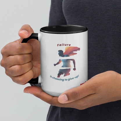 TurtleCraft Live Creations | 'Failure is a Choice' Mug